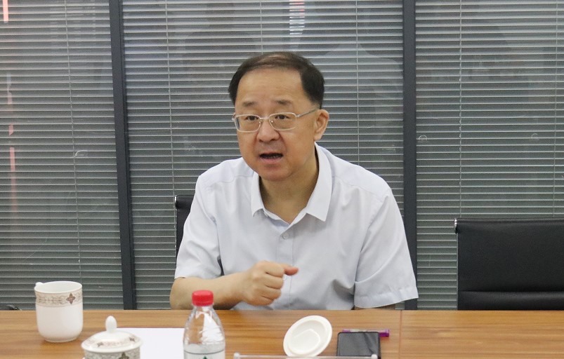 中國有研黨委委員、副總經(jīng)理周旗鋼到有研合肥調研科技創(chuàng)新工作
