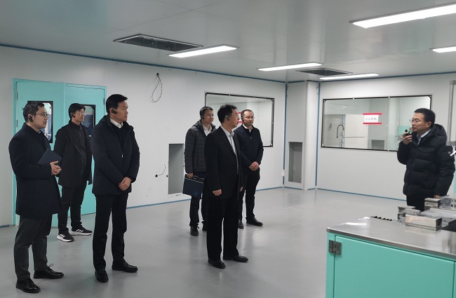 中國有研黨委書記、董事長(zhǎng)趙曉晨一行到國聯(lián)研究院調(diào)研